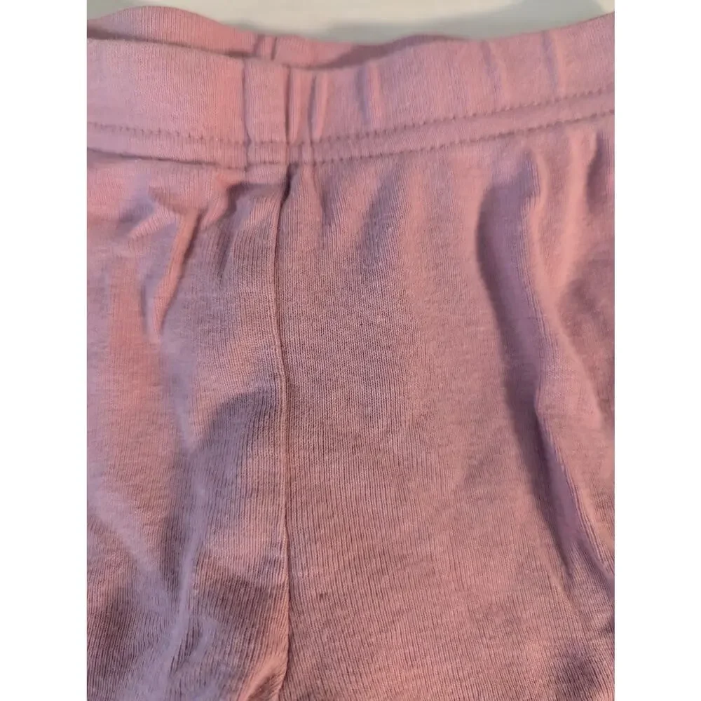Carter's Just One You Baby Girls Purple Knit Pants 9M